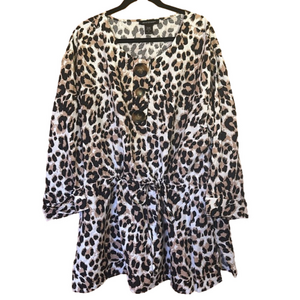 Ashley Stewart Leopard Top